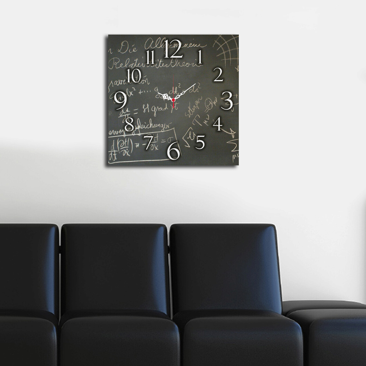 Ceas de perete, Msk-08, Dimensiune: 40 x 40 cm, Multicolor - imagine 3